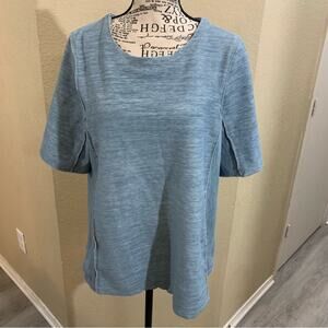 Zoa New York top size‎ large raw hem